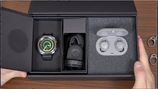 New Samsung Gear Sport and IconX (2018) Unboxing!