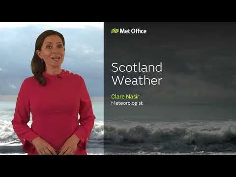 18/10/23 – Storm Babet arriving – Scotland  Weather Forecast UK – Met Office Weather