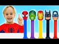 Kids Turn Into Superheroes Funny Toy Stories For Kids