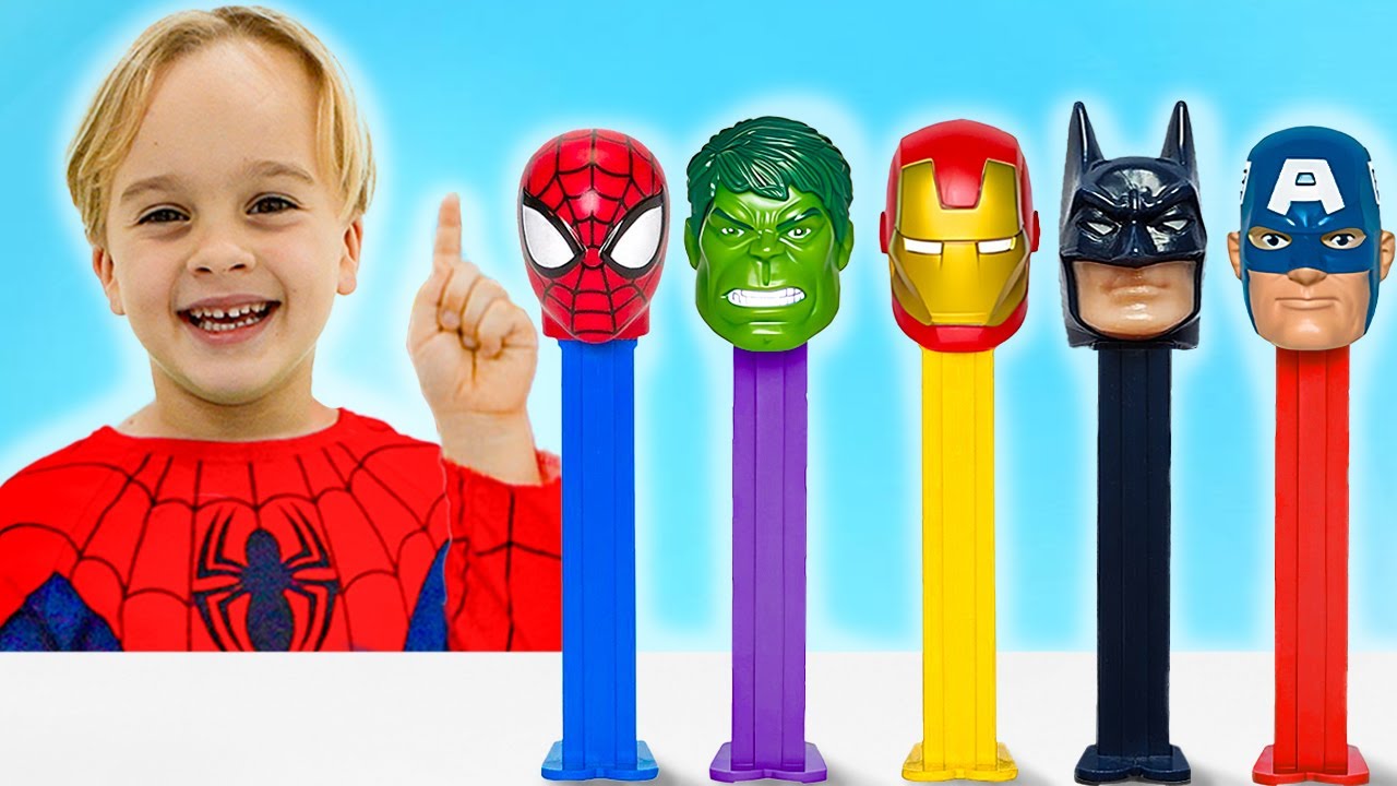 Kids turn into superheroes - Funny toy stories for kids