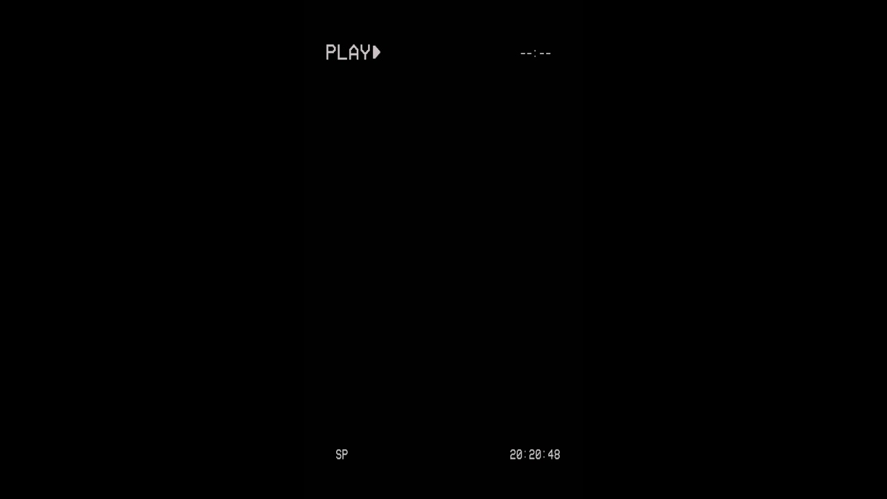 VHS PLAY OVERLAY EFFECTS