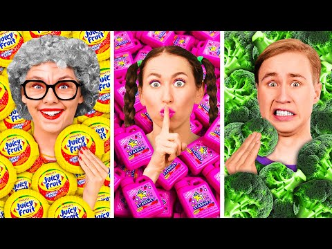 Extreme Hide and Seek Challenge with Grandma