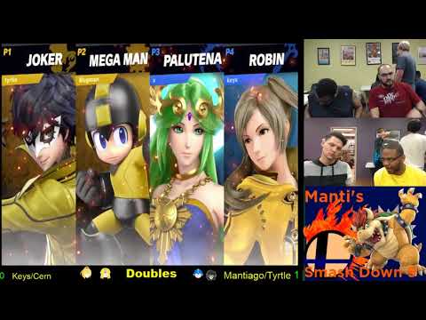 Mantiago & Tyrtle Vs. Keys & Cern Grand Finals - Manti's Smash Down 9