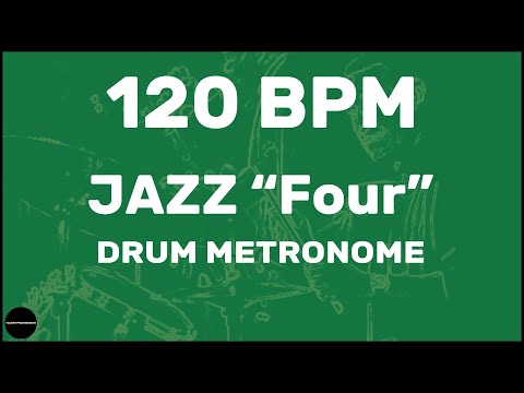 Jazz "Four" | Drum Metronome Loop | 120 BPM