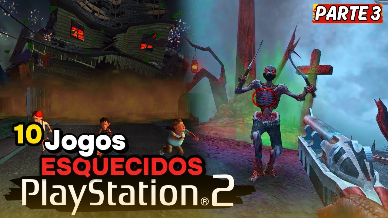 10 Jogos DESCONHECIDOS do Playstation 2