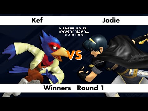 NXT LVL Gaming 10 - Winners Round 1 - Kef (Falco) vs Jodie (Marth) - SSBM Smash Melee