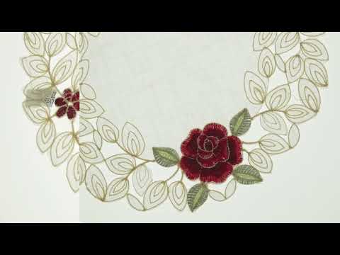 Салфетка 30*30 Роза RBB