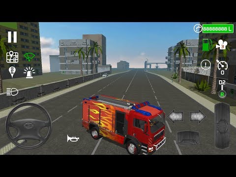 Fire Engine Simulator - New Fire Truck Unlocked | Fire Truck Driving Games - Android & IOS GamePlay