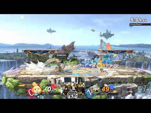 2021-06-26 Saint Smash COVID Edition - WR3 - SIR Jaka (Isabelle) vs rohan doge (Meta Knight) Game 2