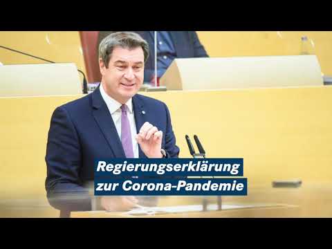 Achte Regierungserklärung zur Corona-Pandemie (08.01.21) - Bayern