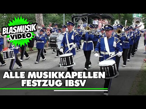 🟢 Alle Musikkapellen - Festzug Schützenfest Iserlohn 🎼 | Paradestraße | Blasmusik | IBSV