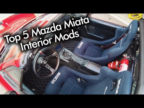 Top 5 Interior Mods for the Mazda MX5 Miata