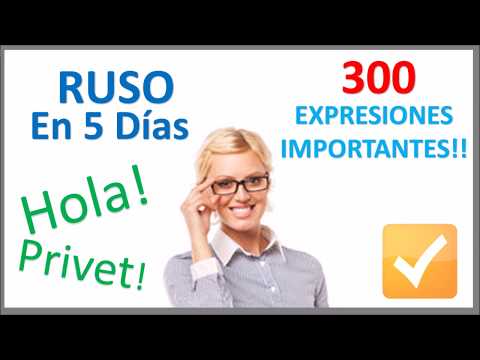 Aprender ruso en 5 días - Conversación para principiantes