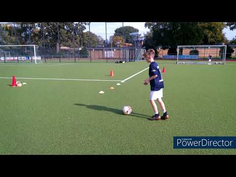 Fußballtraining mit Kindern - Variationen im Torschusstraining