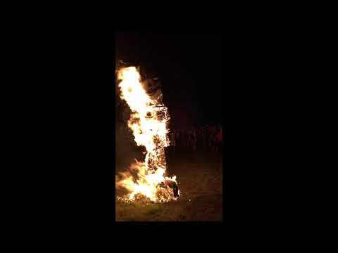 2016 Even Furthur effigy burn