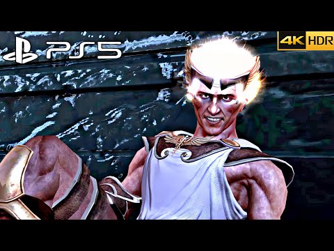 God of War 3 Ramastered: Hermes Boss Fight PS5 (1080p 60fps)