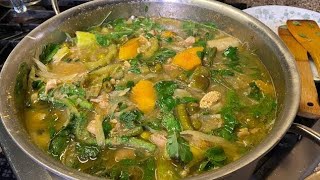 សំលកកូរ - Samlor Kor #Khmer mix vegetables Soup#Countrysidelife #Cambodia