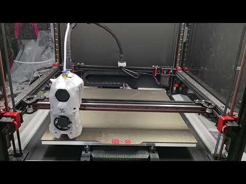 Voron 2.4 r2 rev D sensorless homing and beacon bed scanner.