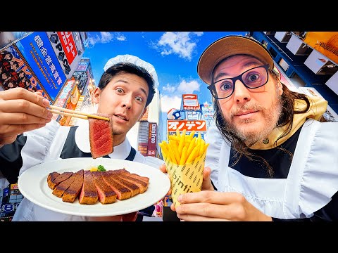 On teste les MEILLEURS restaurants de Akihabara (QUE DES DINGUERIES)