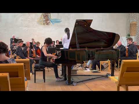 Anyssa Neumann plays Liszt Piano Concerto No. 1, 2nd movement excerpt (rehearsal)