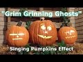 Grim Grinning Ghosts Singing Pumpkins Animation Effect