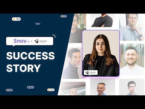 Honeycomb Software on transforming sales with Snov.io