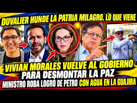 DUVALIER ENTIERRA LA PATRIA MILAGRO.VUELVE VIVIAN MORALES A DESMONTAR PAZ. MINISTRO ROB4 CRÉDITO P