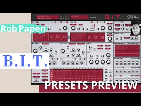 Rob Papen | B.I.T v1.2 | Synth Presets (No Talking)