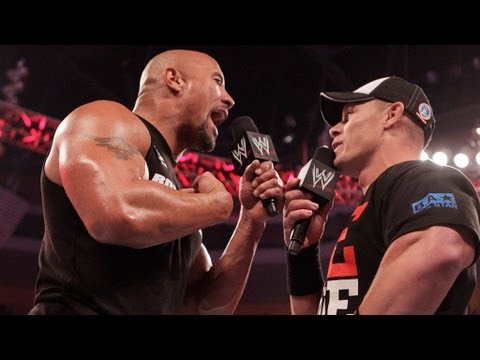 The Rock and John Cena engage in a WrestleMania-level war of words: Raw, March 5, 2012