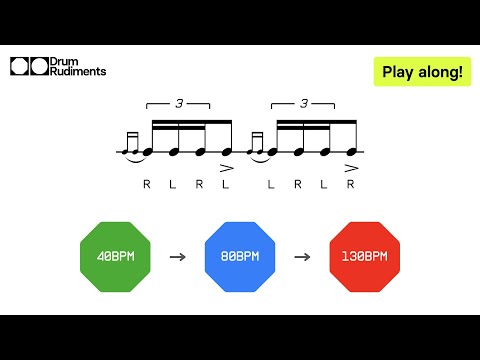 Single Ratamacue | Learn the 40 Essential Drum Rudiments