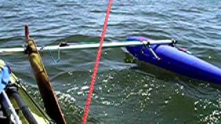 Sailing a Folbot Greenland II kayak