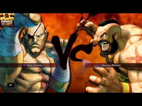 USF4 PS4 60 SECONDS!!? NO PROBLEM! The Red cyclone vs Sagat
