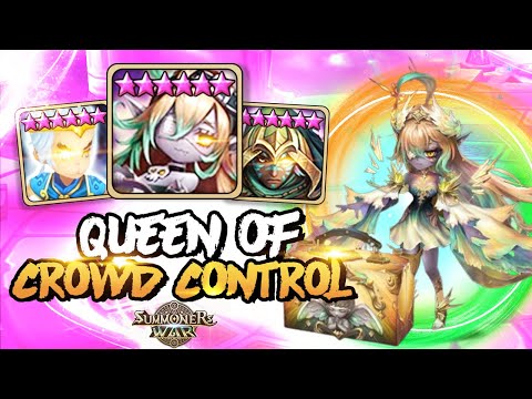 Super crowd control with Layla combo Summoners War