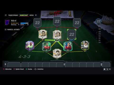 My Juni Fifa22 Team