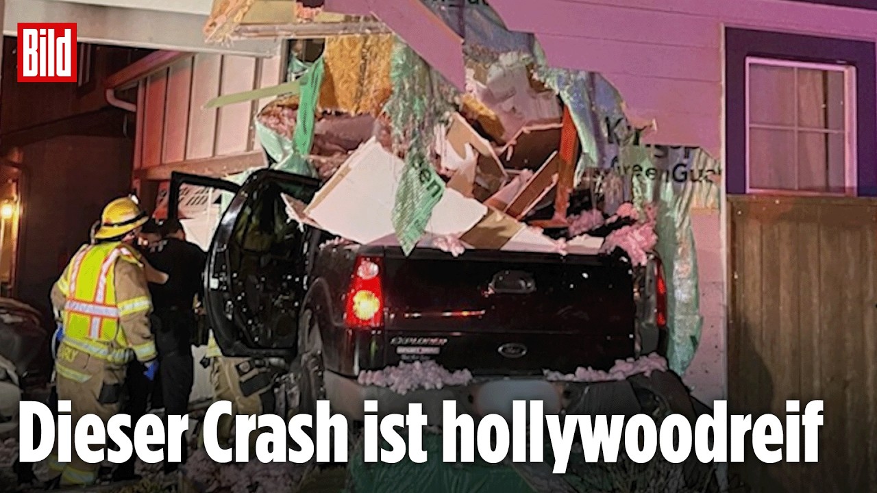 Auto-Unfall in Oregon: Video zeigt unglaublichen Crash – Insassen überleben wie durch Wunder