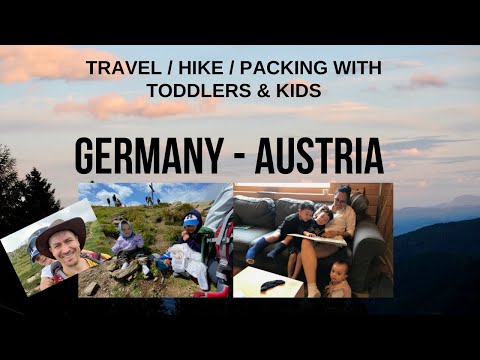 Germany to Austria with 3 small kids / Packing Tips for hiking / Klippitztörl, Wolfsberg Österreich