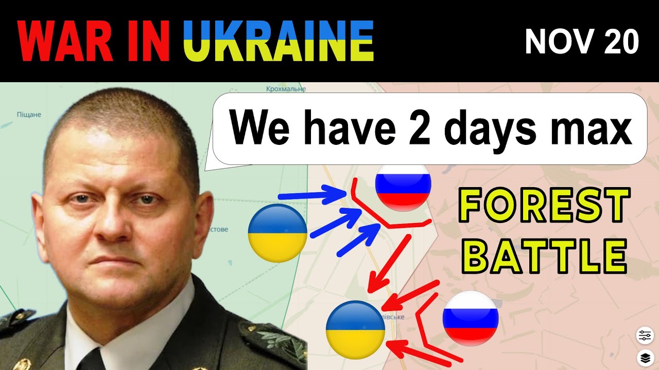 20 Nov: LAST CHANCE. Culmination of the FOREST BATTLE in Luhansk | War in Ukraine Explained