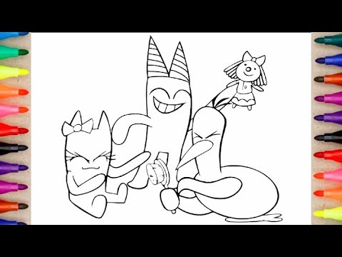 Rainbow Friends Chapter 2 All Pancake Art - Blue, Green, Red, Orange, Purple, Cyan, Yellow etc