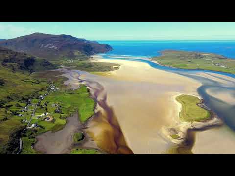 Maghera Beach, Donegal such an incredible unique view from the sky