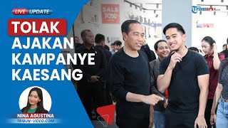 Jokowi Akui Sering Diajak Kaesang Kampanye, Tapi Menolak karena Dapat Banyak Protes dari Masyarakat