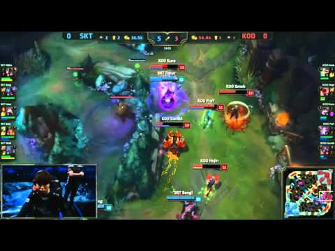 SKT vs KOO Final Highlights Game 1   S5 LoL World Championship 2015   SKT T1 vs KOO Tigers G1