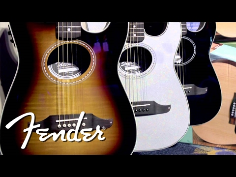 Fender Acoustics Focus on USA Models | Fender