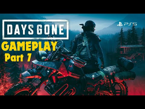 DAYS GONE Full Walkthrough Gameplay Part 7 | Save Rose| Hunt Animals |  PS5 4K - No Commentary