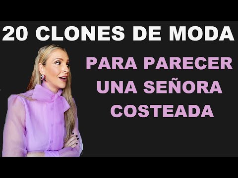 20 CLONES DE MODA Y COSMÉTICA. Tu Asesora de Imagen y moda | estilista
