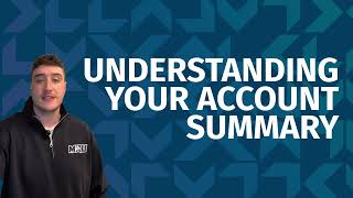 Understanding Your Account Summary