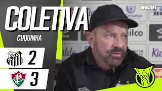 COLETIVA CUQUINHA | AO VIVO | Santos x Fluminense - Brasileirão 2026
