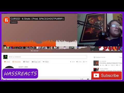 CURSED and SpaceGhostPurrp - 6 Shots song reaction on HASSREACTS