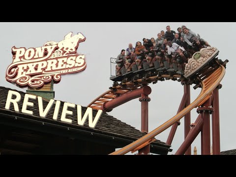 Video review of Pony Express by Canobie Coaster