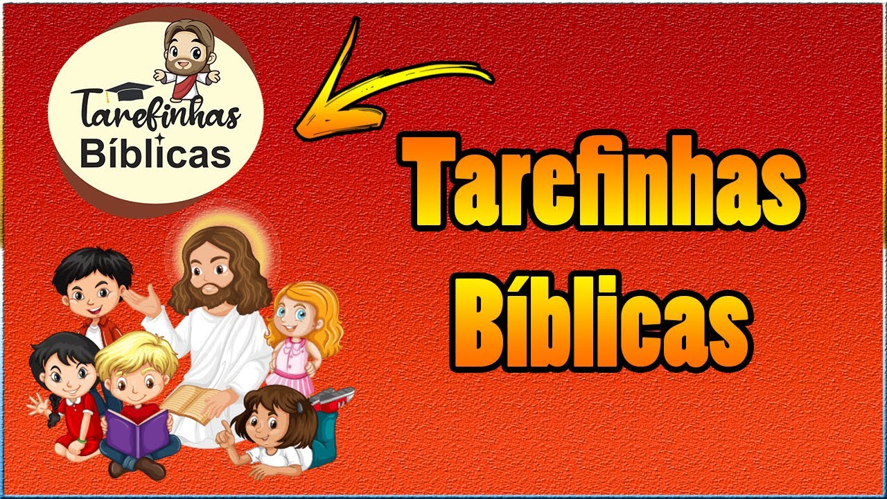 Tarefinhas Bíblicas infantil - Atividades Bíblicas para imprimir PDF (Livro download)