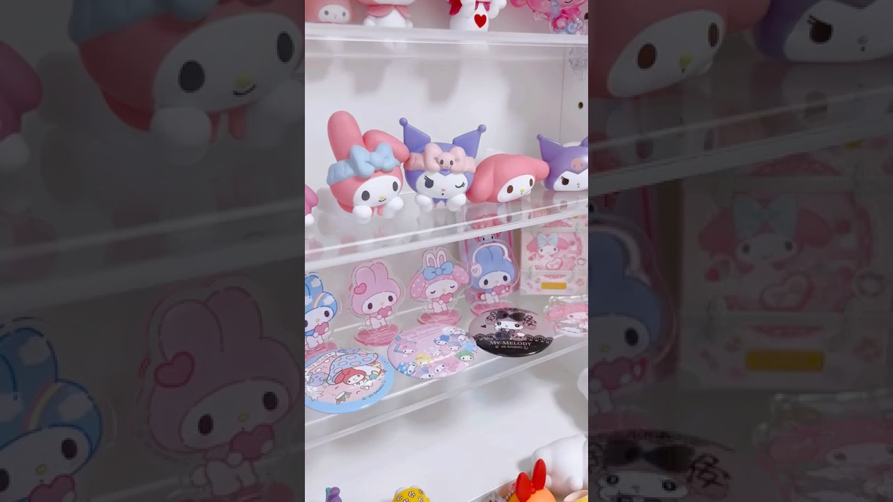 大好きなマイメロたちを飾ってみたよ♡♡ #shorts